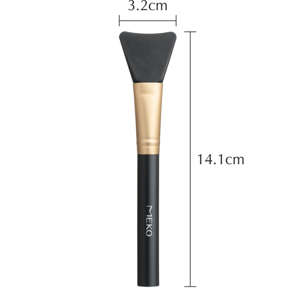 MEKO 圓弧矽膠專業敷臉刷 U-035 /面膜刷-細節圖3