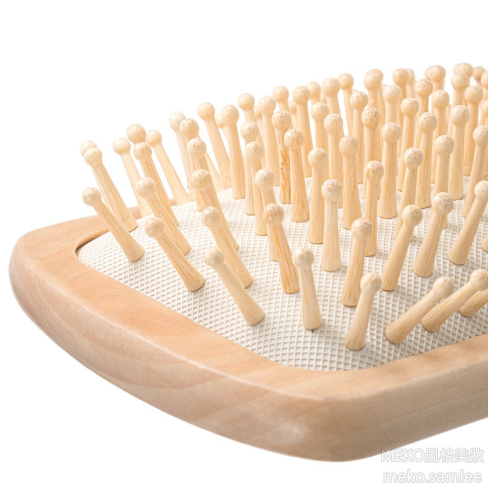 MEKO 原木森呼吸直板梳 W-096/木梳-細節圖5