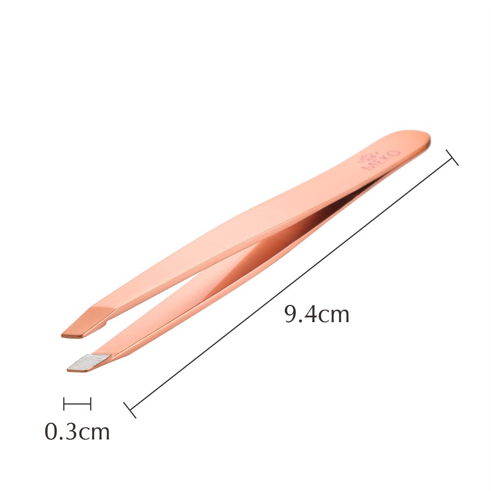 MEKO 玫瑰金斜口眉毛夾 (大) X-021-細節圖8