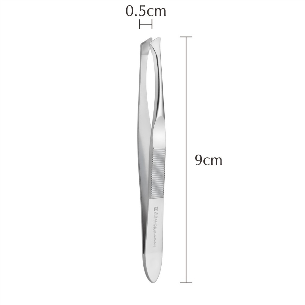 日本貝印 KAI - 眉毛夾 - 斜口 HL-0401 /拔毛夾-細節圖5