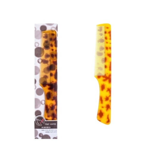 日本貝印 KAI - 扁梳 琥珀 HL-0059-細節圖2