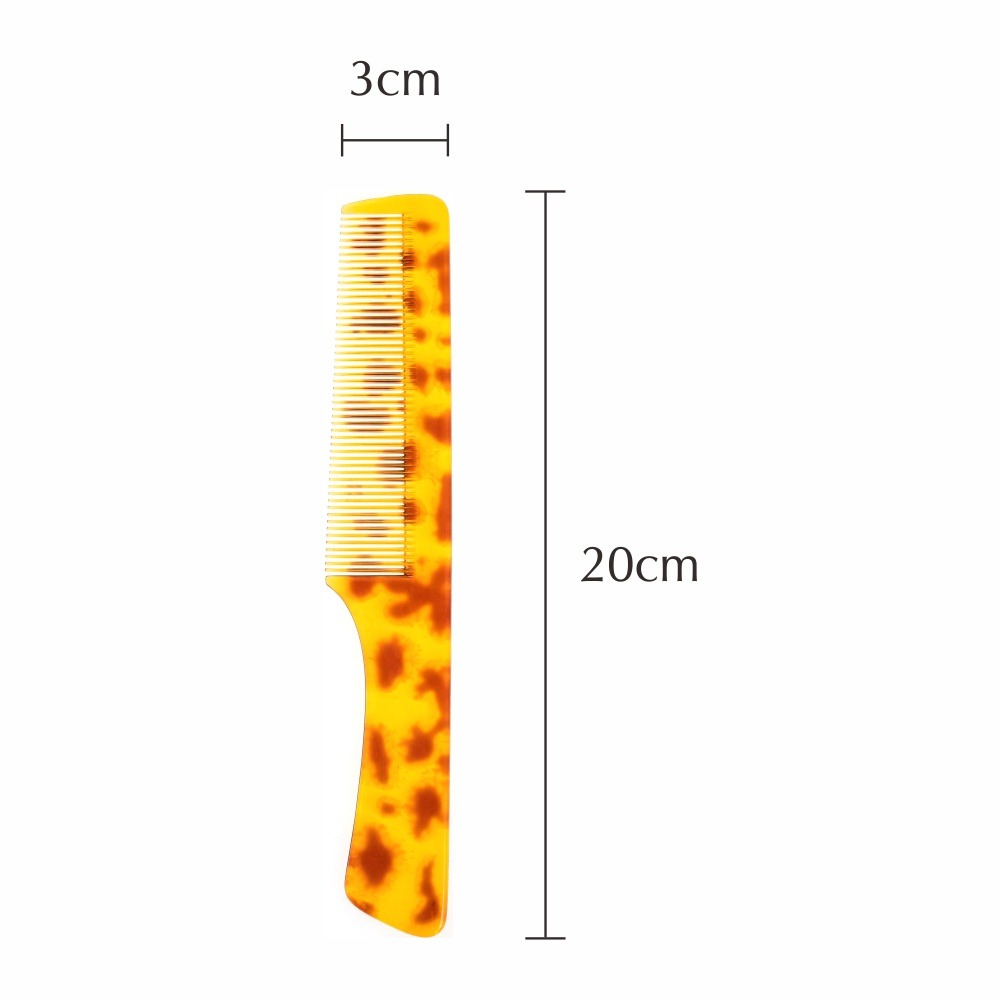 日本貝印 KAI - 扁梳 琥珀 HL-0059-細節圖3