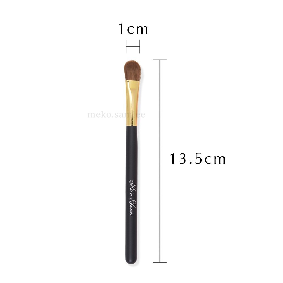 MEKO 仿貂毛黑柄眼影刷 H-008-細節圖2