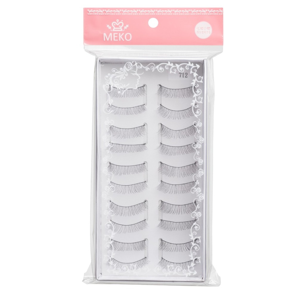 MEKO 優質手工編織假睫毛 - 712 (交叉織法)-細節圖2
