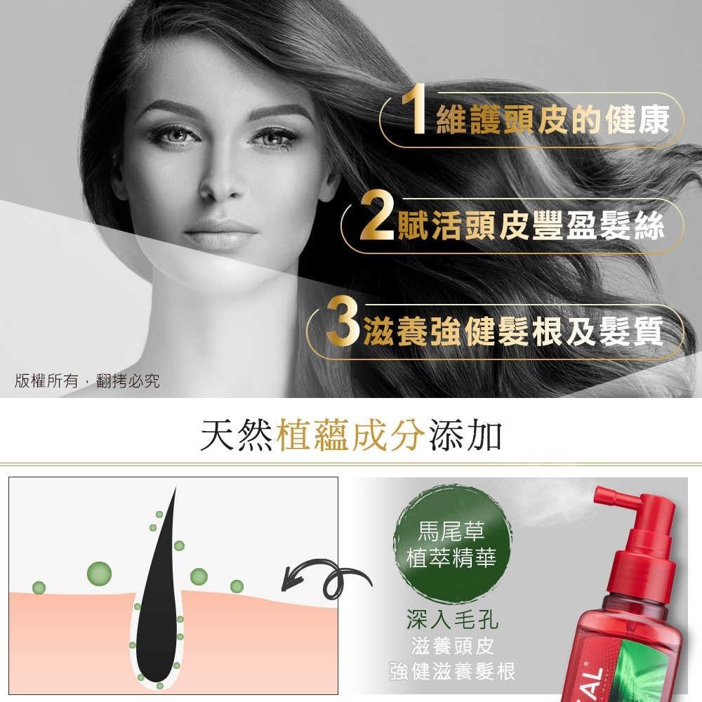 RADICAL - 馬尾草清爽健髮頭皮調理水-細節圖4