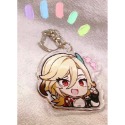 原神 x GiGO 聯動 妮露 卡维 立牌 鑰匙圈 / 動漫 遊戲 周邊 吊飾 擺件-規格圖5