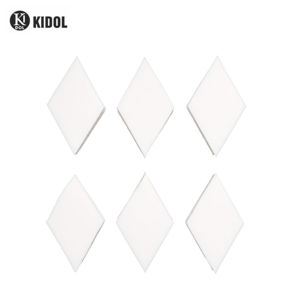 韓國 KIDOL 原裝 角菱形海綿 (6入) 8-0538-細節圖2