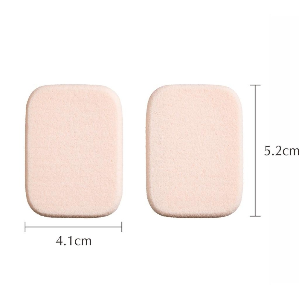 日本貝印 KAI - 白金光觸媒 粉撲(長方/大-2入組) / 化妝海綿  KQ-3100-細節圖3