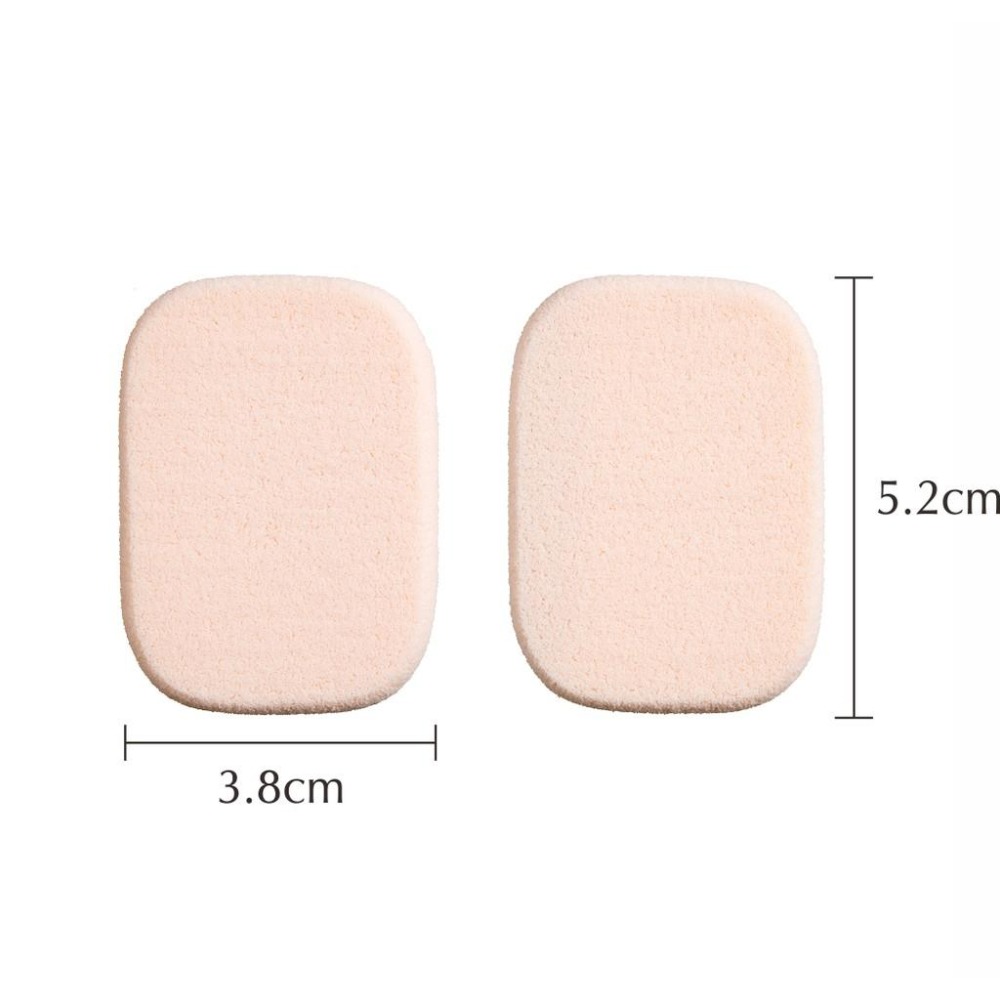 日本貝印 KAI - 白金光觸媒 粉撲 (長方/小-2入組) / 化妝海綿  KQ-3099-細節圖3