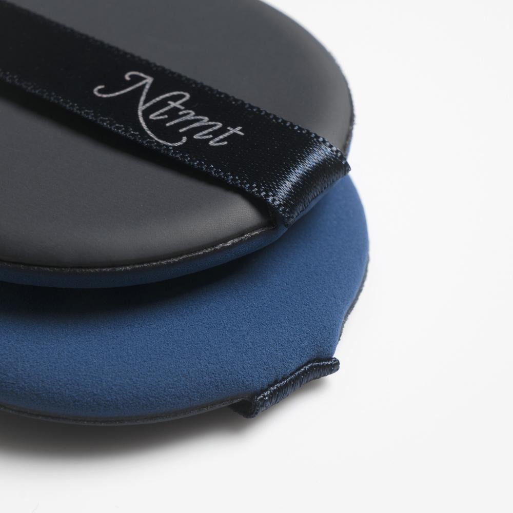 韓國 Ntmt  細胞微光 氣墊粉撲 (2入組)(海軍藍)  81257-細節圖3