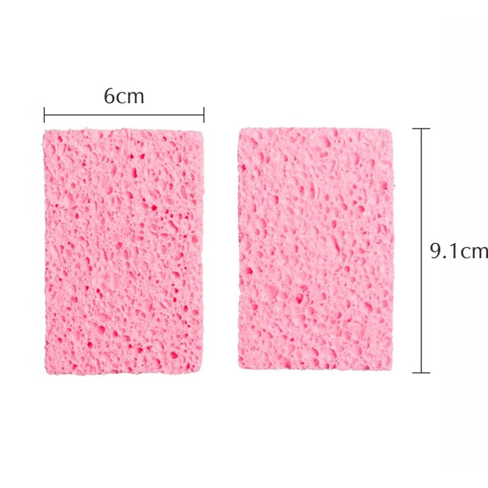 MEKO  長方木漿洗臉海綿 (2入)  AD-009-細節圖3