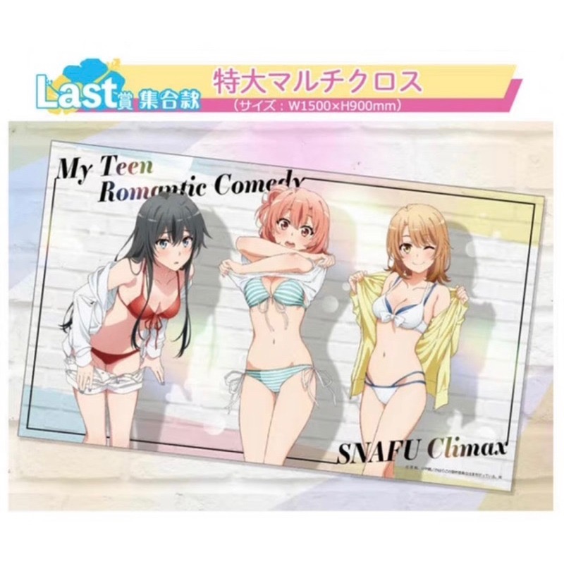果然我的青春戀愛喜劇搞錯了 一番賞 等身大布海報 / 動漫周邊 雪之下雪乃 由比濱結衣 一色彩羽 一色伊呂波 掛布 掛畫-細節圖3