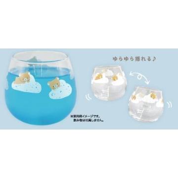 【台灣現貨】日本代購 正品Rilakkuma 拉拉熊懶懶熊 雲朵系列限定 玻璃杯