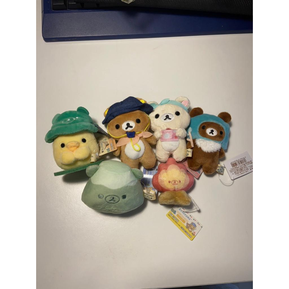 【台灣現貨】日本代購 正品Rilakkuma 拉拉熊懶懶熊 懶熊露營系列-沙包組-細節圖4