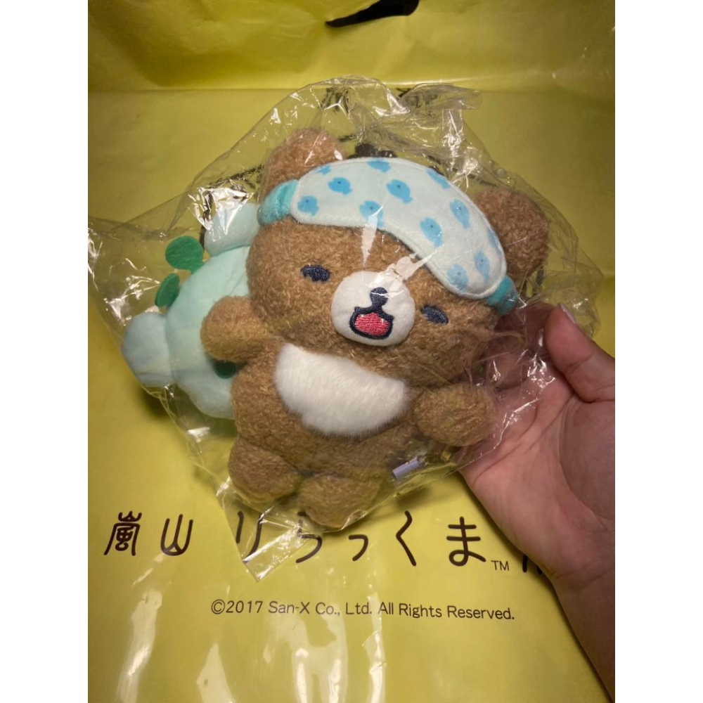 【台灣現貨】日本代購 正品Rilakkuma 拉拉熊懶懶熊 晚安好夢 躺姿玩偶 小雞懶妹蜜茶-細節圖6