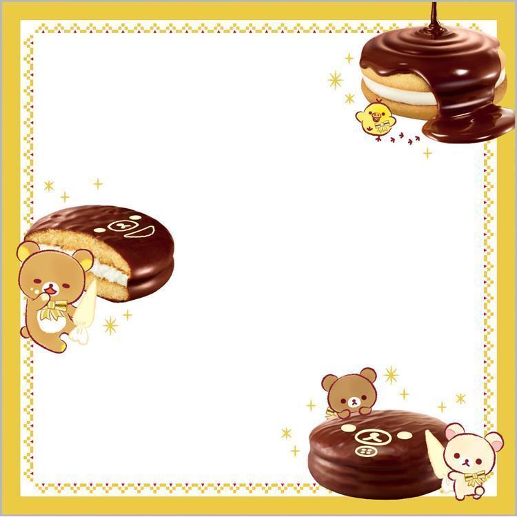 【台灣現貨】日本代購 正品Rilakkuma 拉拉熊懶懶熊LOFT巧克力派聯名限定 便條紙-細節圖3