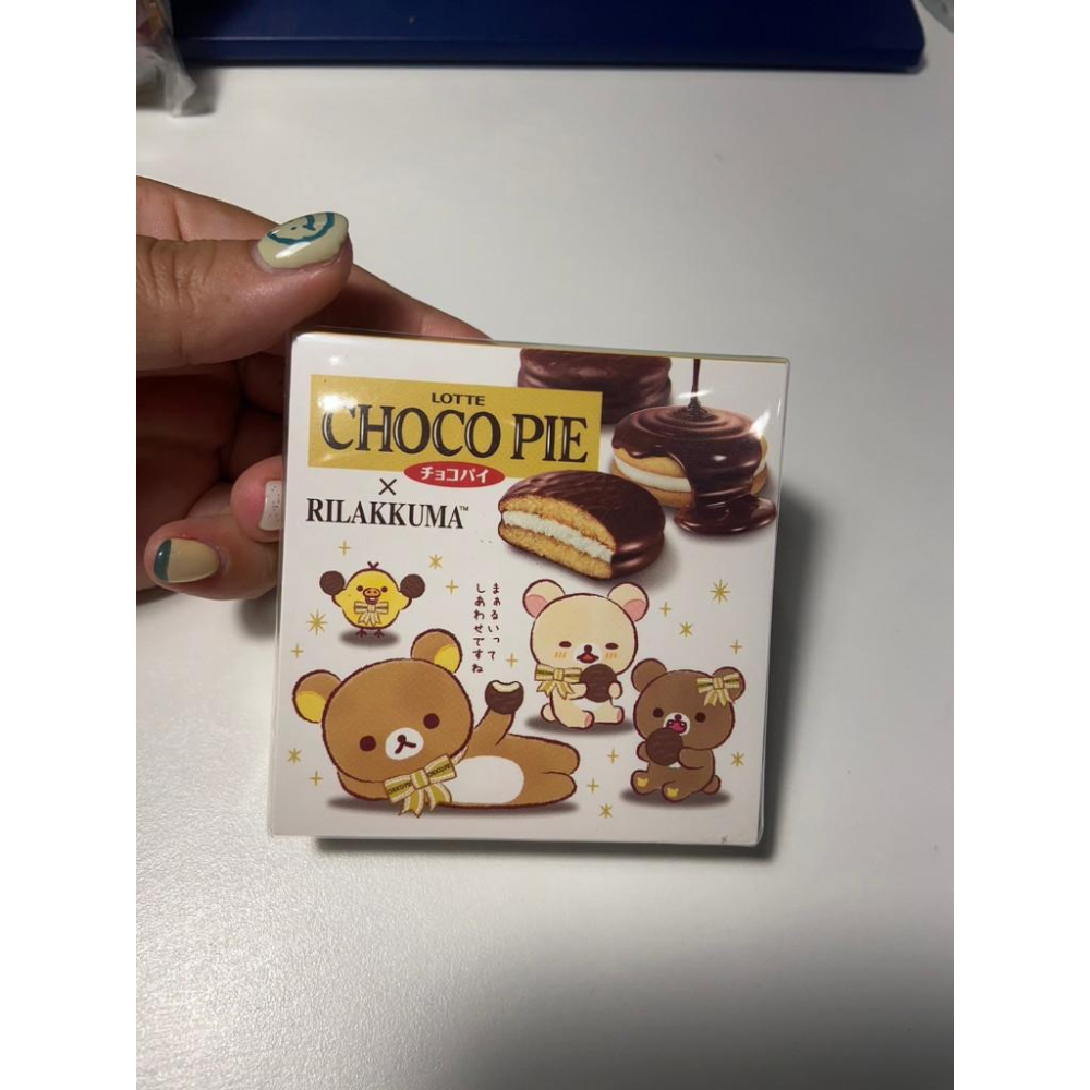 【台灣現貨】日本代購 正品Rilakkuma 拉拉熊懶懶熊LOFT巧克力派聯名限定 便條紙-細節圖4