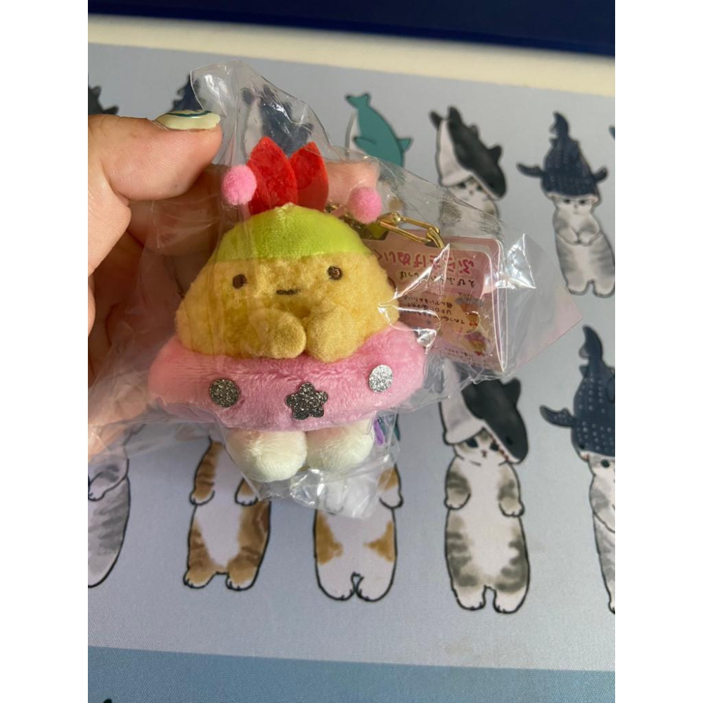 【台灣現貨】日本代購 正品角落生物 外星人 好朋友 炸蝦吊飾-細節圖3
