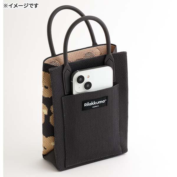 【台灣現貨】拉拉熊 懶熊 rilakkuma 針織單肩包 手機包-細節圖3