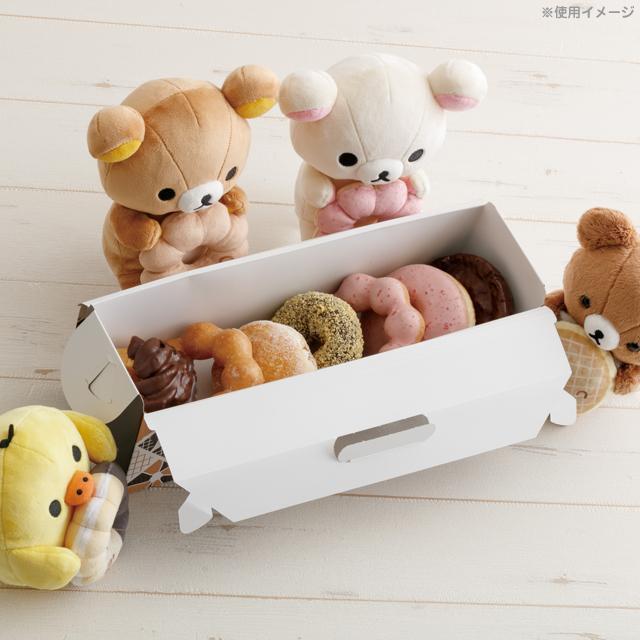 S9【台灣現貨】拉拉熊 懶熊 rilakkuma 懶懶熊 x mister Donut 聯名款 甜甜圈 S號-細節圖8