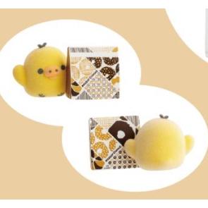 F1【台灣現貨】拉拉熊 懶熊 rilakkuma 植絨公仔 小雞 甜甜圈系列 mister Donut 聯名款-細節圖2