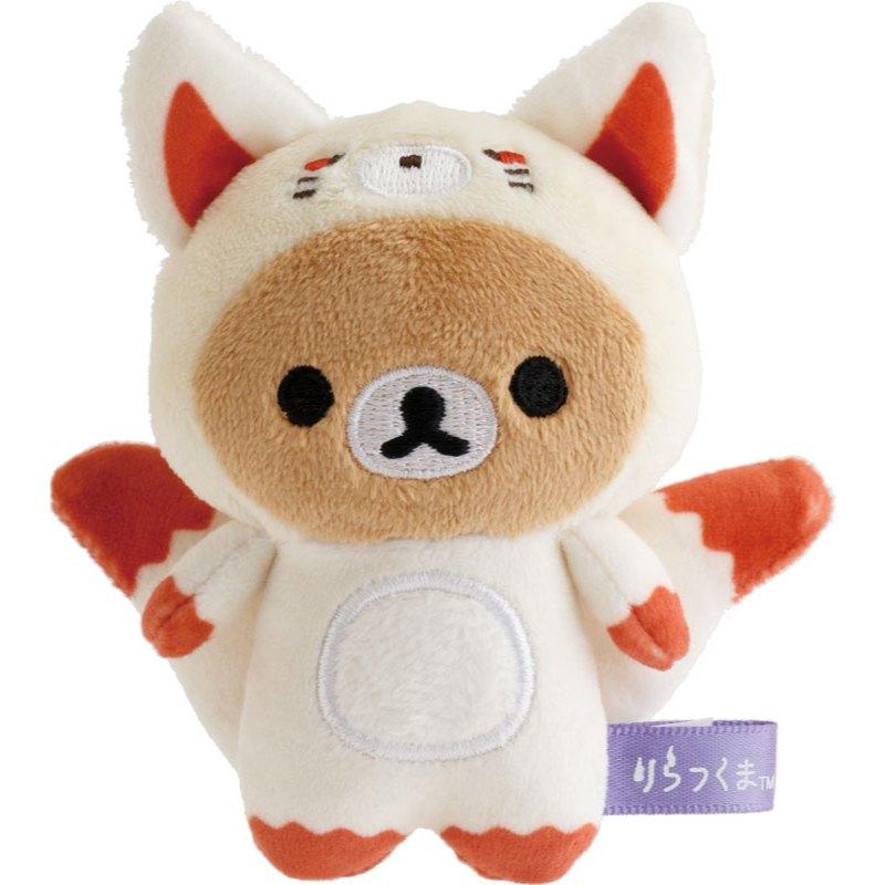 S7【台灣現貨】拉拉熊 懶熊 rilakkuma 萬聖節 鬼火 人魚 狸貓 狐狸 烏龜 沙包 (一組販售喔！)-細節圖3