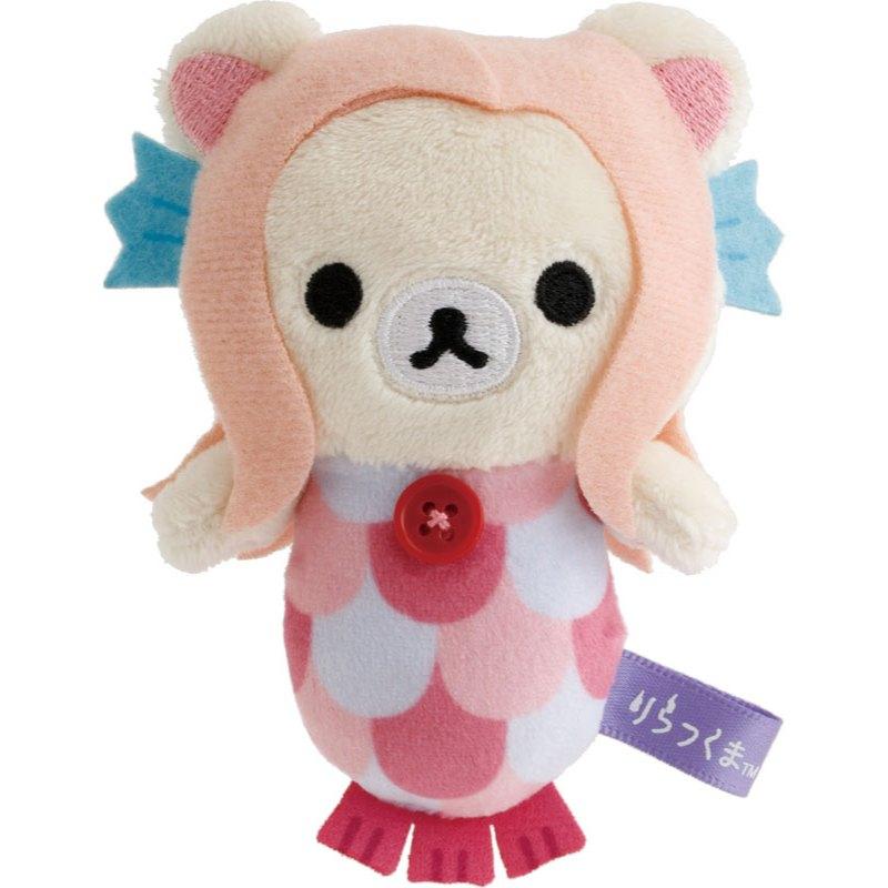 S7【台灣現貨】拉拉熊 懶熊 rilakkuma 萬聖節 鬼火 人魚 狸貓 狐狸 烏龜 沙包 (一組販售喔！)-細節圖7