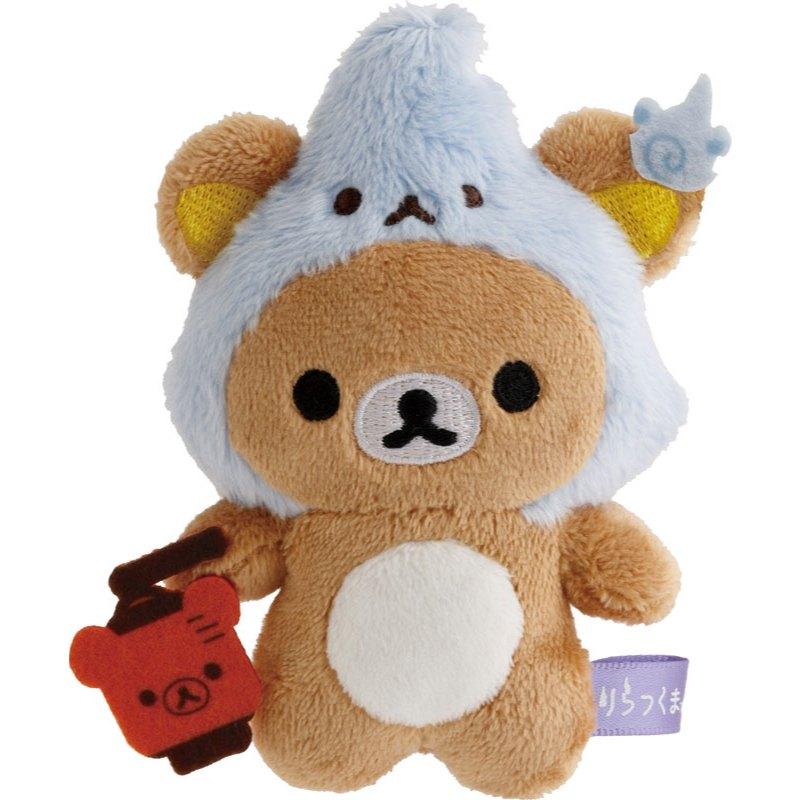S7【台灣現貨】拉拉熊 懶熊 rilakkuma 萬聖節 鬼火 人魚 狸貓 狐狸 烏龜 沙包 (一組販售喔！)-細節圖8