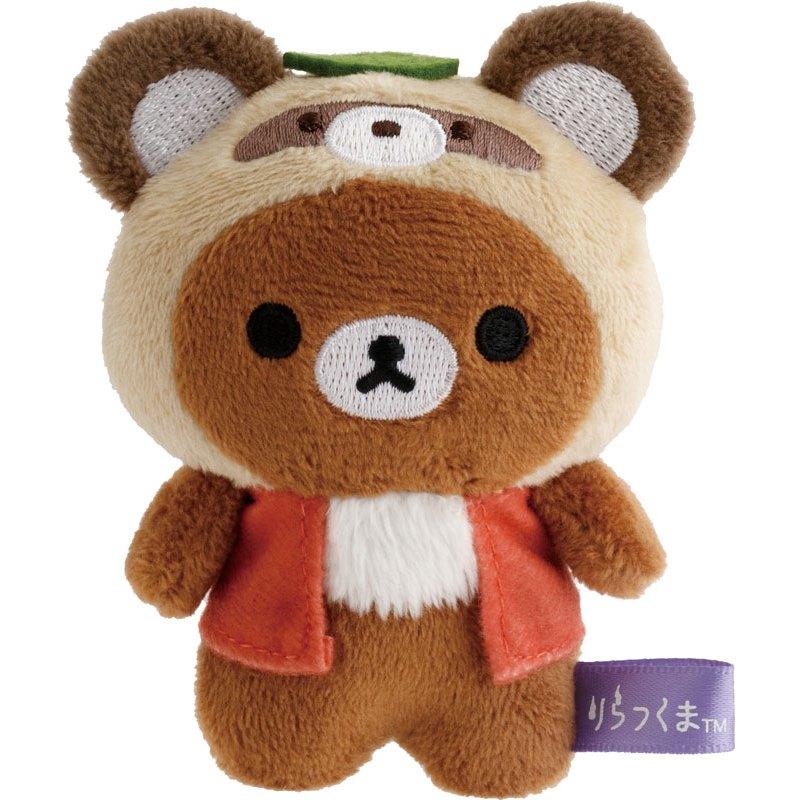 S7【台灣現貨】拉拉熊 懶熊 rilakkuma 萬聖節 鬼火 人魚 狸貓 狐狸 烏龜 沙包 (一組販售喔！)-細節圖9