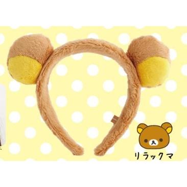 S5【台灣現貨】拉拉熊 懶熊 rilakkuma 懶熊髮箍 4/26新品-細節圖2