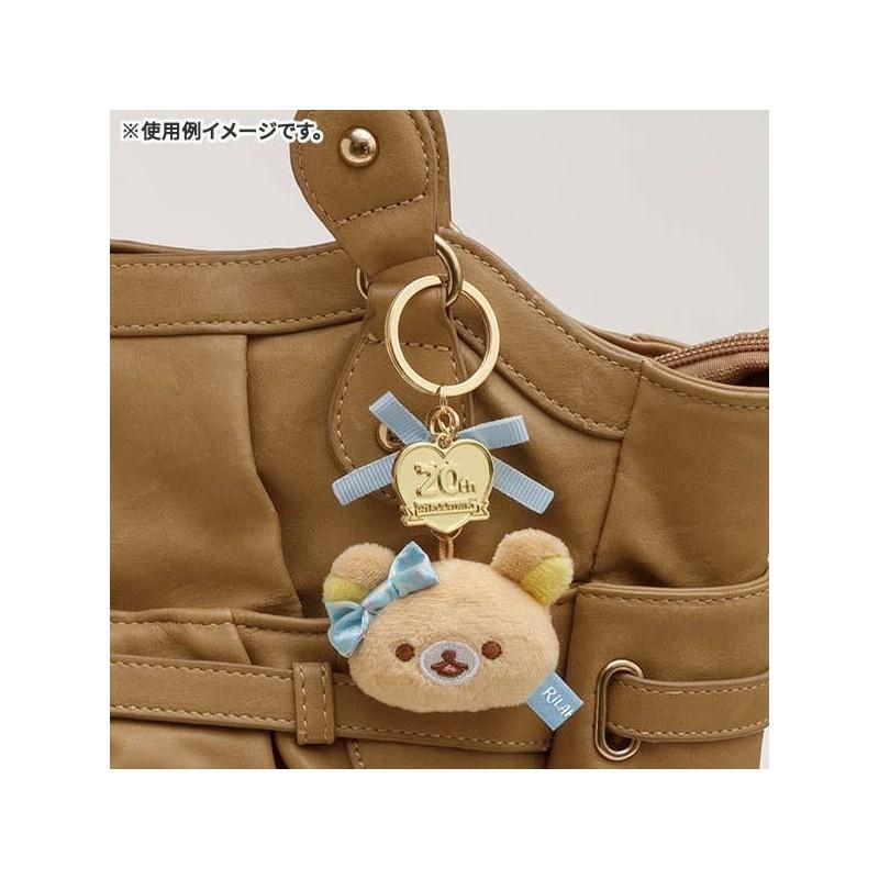 S7 【台灣現貨】拉拉熊 懶懶熊 rilakkuma 20周年 大頭吊飾 懶熊懶妹小機蜜茶小狼-細節圖2
