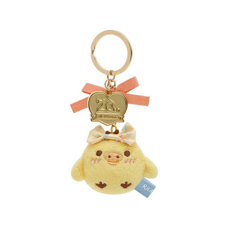 S7 【台灣現貨】拉拉熊 懶懶熊 rilakkuma 20周年 大頭吊飾 懶熊懶妹小機蜜茶小狼-細節圖4