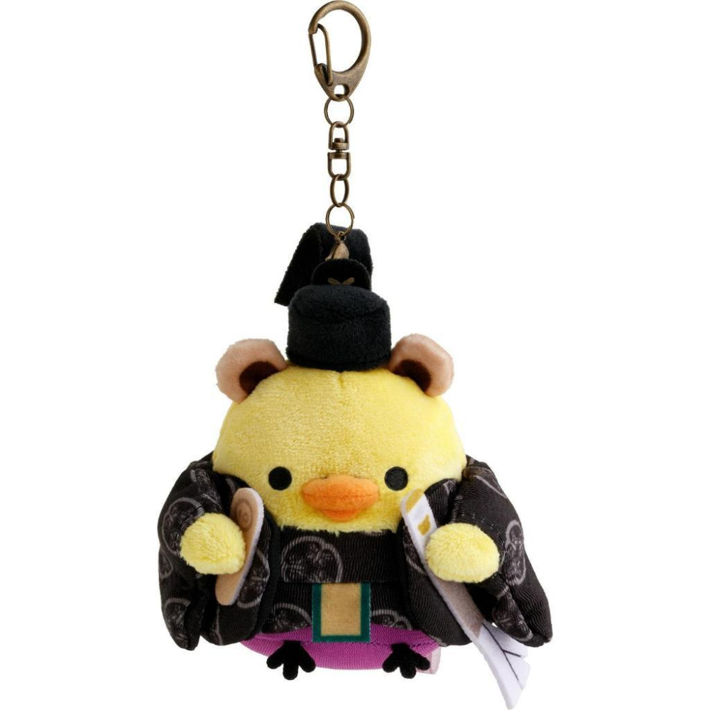 S5【台灣現貨】拉拉熊 懶熊 rilakkuma 千代田限定 浣熊 小雞吊飾 徳川家康-細節圖2