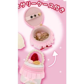【台灣現貨】三麗鷗 白草莓 蛋糕系列 S娃娃項鍊吊飾組-細節圖2