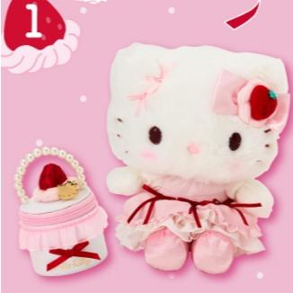 【台灣現貨】三麗鷗 白草莓 蛋糕系列 S娃娃項鍊吊飾組-細節圖3