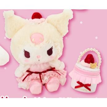 【台灣現貨】三麗鷗 白草莓 蛋糕系列 S娃娃項鍊吊飾組-細節圖5