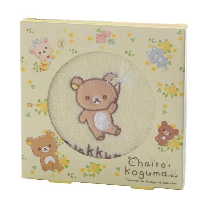 【台灣現貨】拉拉熊 懶熊 rilakkuma 櫻花手帕 盒裝手帕-細節圖3