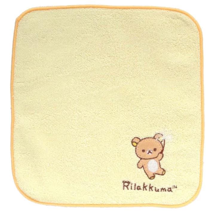 【台灣現貨】拉拉熊 懶熊 rilakkuma 櫻花手帕 盒裝手帕-細節圖4
