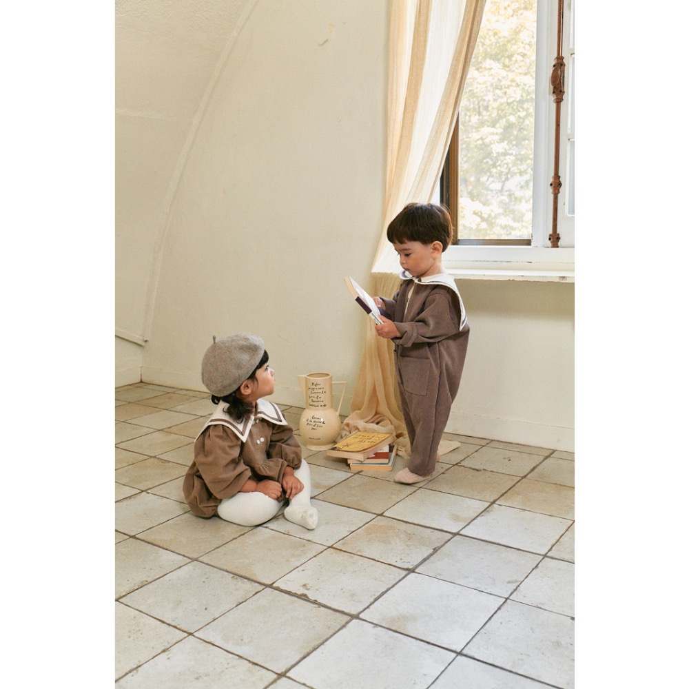 Bebenine水手連身爬服-細節圖2