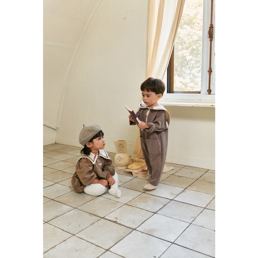 Bebenine水手連身爬服-細節圖3