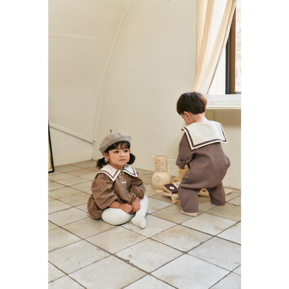 Bebenine水手連身爬服-細節圖4