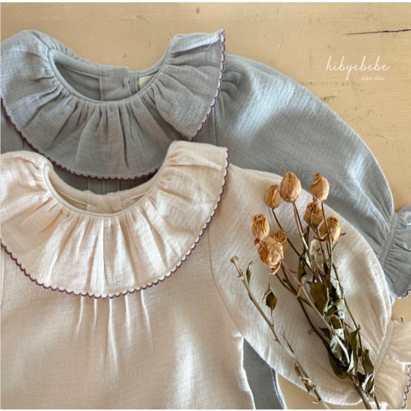 Hi bye氣質滾邊上衣-細節圖3