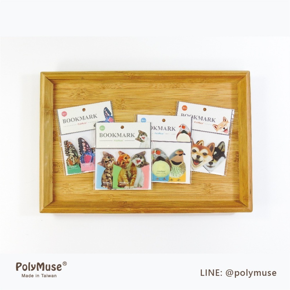 【PolyMuse常立】角落可愛小書籤  每包有3個 台灣製  可愛造型超療癒  陪伴快樂閱讀時光 台灣製-細節圖5