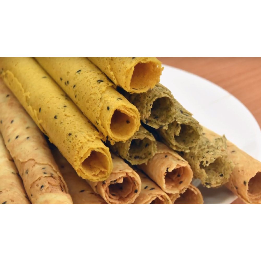 【珍媽工坊】海苔芝麻米捲/可可燕麥米捲/薑黃芝麻米捲(160g/盒)-細節圖4