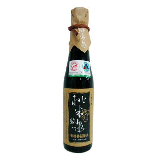 【桃米泉】有機香菇醬油 (420g/瓶)