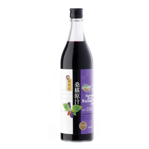 【陳稼莊】桑椹醋(無加糖) (600c.c/瓶)