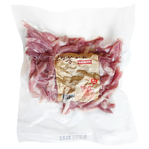 【阿芳鮮物】台灣能量豬 低脂腿肉絲(300g/包)