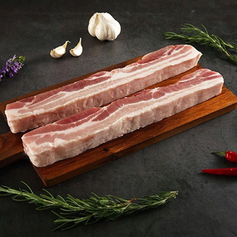 【金農興】香草豬去皮五花肉(400g/包) #冷凍配送-細節圖2