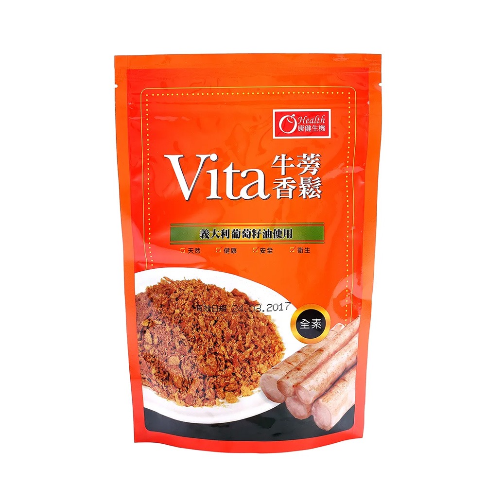【康健生機】Vita(海苔)香鬆/ Vita牛蒡香鬆(220g/包) #全素 #素鬆-規格圖1