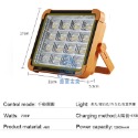 24小時出貨 太陽能探照燈 336顆高亮燈珠 600W led便攜移動應急工作燈 強磁維修燈 Usb可充電照明燈-規格圖10